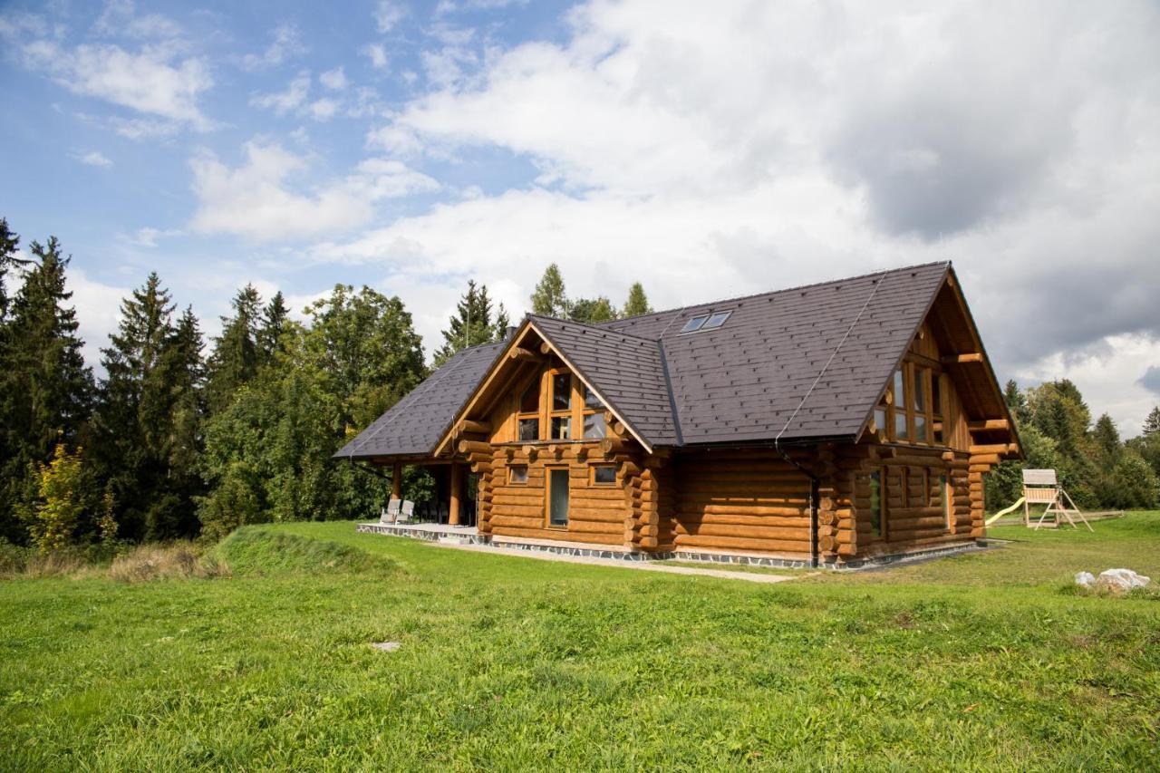 Luxusni Srub Az 24 Luzek - Sruby-Lipno Villa Frymburk Luaran gambar