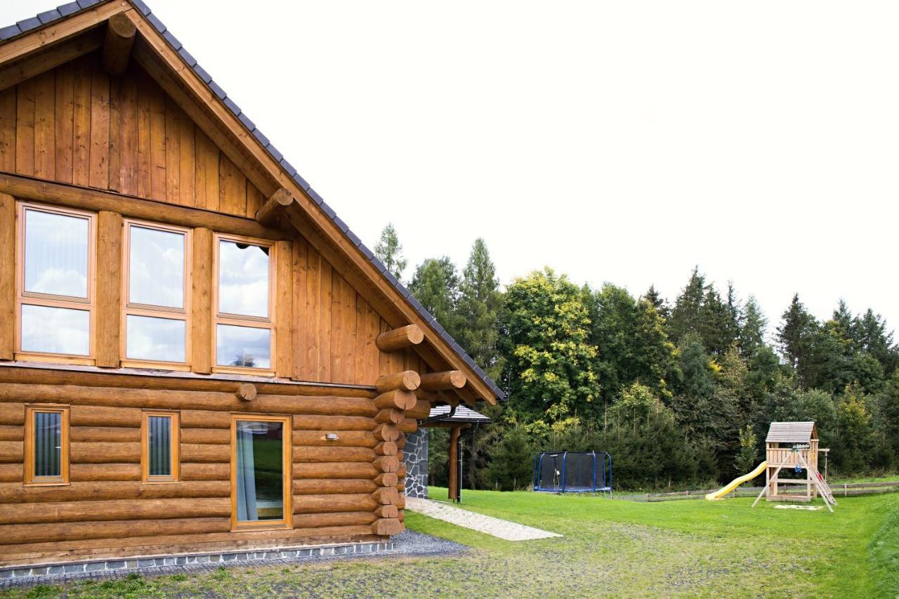 Luxusni Srub Az 24 Luzek - Sruby-Lipno Villa Frymburk Luaran gambar