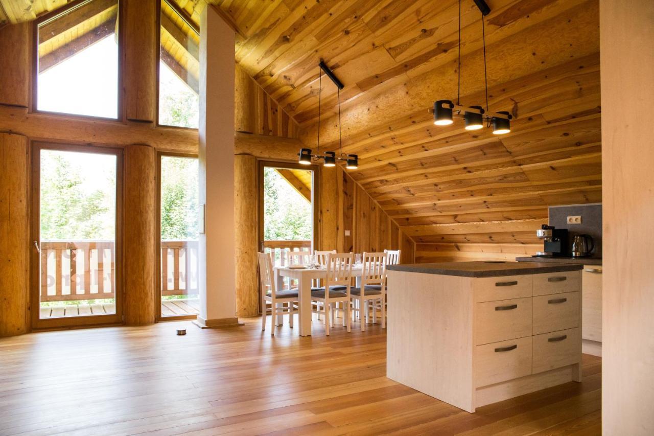 Luxusni Srub Az 24 Luzek - Sruby-Lipno Villa Frymburk Luaran gambar