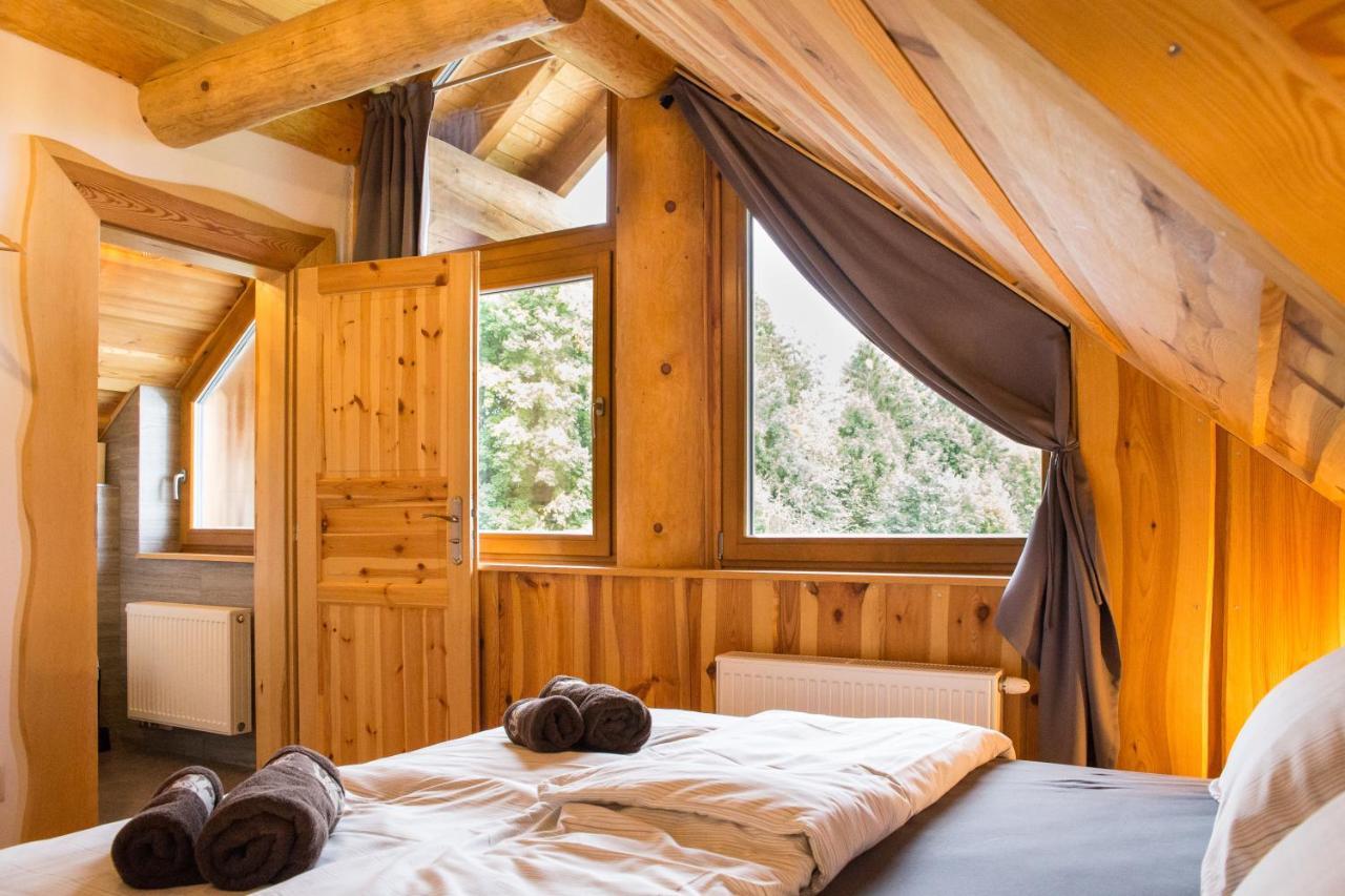 Luxusni Srub Az 24 Luzek - Sruby-Lipno Villa Frymburk Luaran gambar