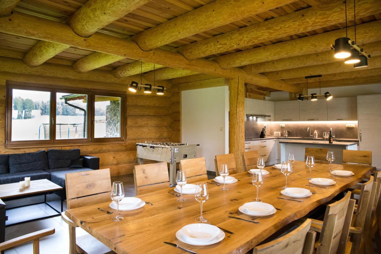 Luxusni Srub Az 24 Luzek - Sruby-Lipno Villa Frymburk Luaran gambar